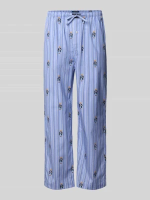 Spodnie od piżamy o kroju relaxed fit z czystej bawełny Polo Ralph Lauren Underwear