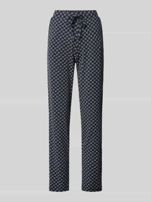 Spodnie od piżamy o kroju relaxed fit z wpuszczanymi kieszeniami JOOP! Collection