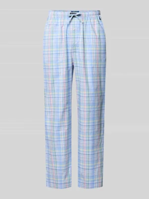 spodnie od piżamy o kroju comfort fit z czystej bawełny model 'PJ PANT-SLEEP-BOTTOM' Polo Ralph Lauren Underwear