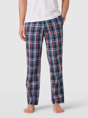 Spodnie od piżamy z detalami z logo model ‘YARN’ Emporio Armani