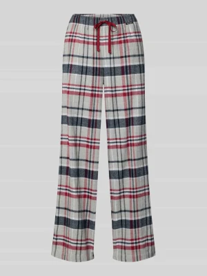 Spodnie od piżamy z elastycznym pasem i detalem z logo SKINY