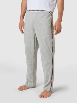 Spodnie od piżamy z lampasami Tommy Hilfiger