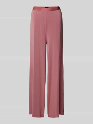 Spodnie od piżamy z szeroką nogawką i elastycznym pasem model ‘Bea’ Boss