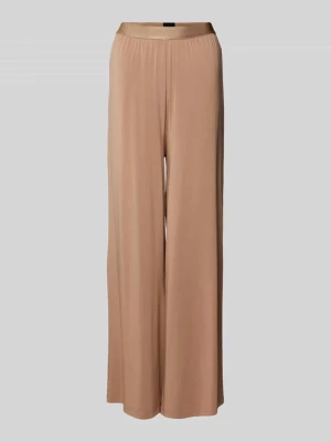 Spodnie od piżamy z szeroką nogawką i elastycznym pasem model ‘Bea’ Boss