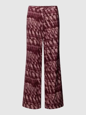Spodnie od piżamy z wiskozy ze wzorem na całej powierzchni model ‘WOVEN’ Calvin Klein Underwear