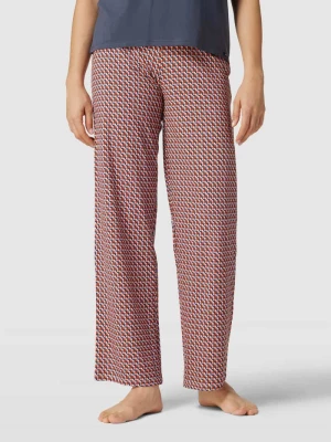 Spodnie od piżamy z wzorem na całej powierzchni SKINY