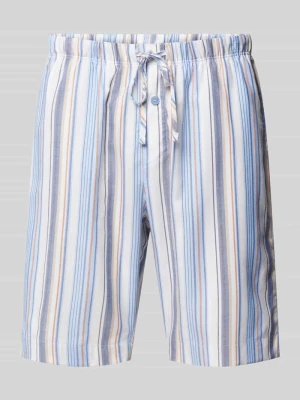 Spodnie od piżamy ze wzorem w paski Hanro