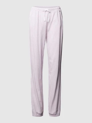Spodnie od piżamy ze wzorem w paski model ‘Everyday’ s.Oliver RED LABEL