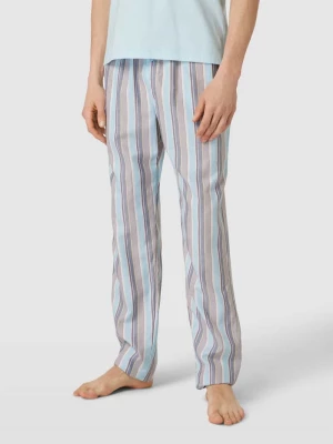 Spodnie od piżamy ze wzorem w paski model ‘Night & Day’ Hanro