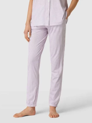 Spodnie od piżamy ze wzorem w paski s.Oliver RED LABEL