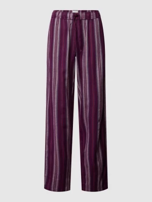 Spodnie od piżamy ze wzorem w paski Schiesser