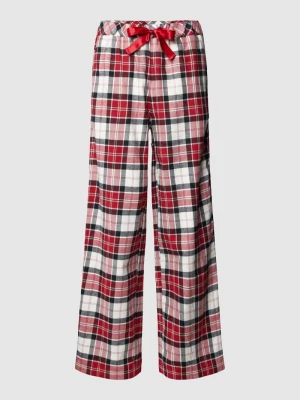 Spodnie od piżamy ze wzorem w szkocką kratę Esprit