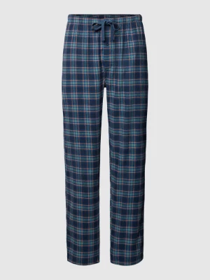 Spodnie od piżamy ze wzorem w szkocką kratę Götzburg Wäsche