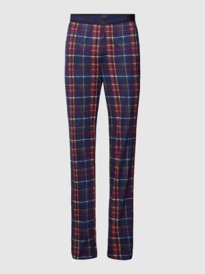 Spodnie od piżamy ze wzorem w szkocką kratę Jockey