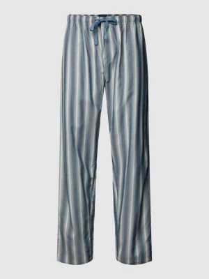 Spodnie od piżamy ze wzorem w szkocką kratę model ‘Mix + Relax’ Schiesser