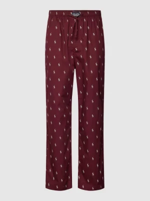 Spodnie od piżamy ze wzorem z logo Polo Ralph Lauren Underwear