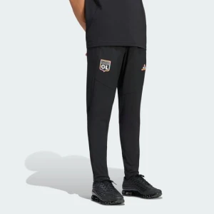 Spodnie Olympique Lyon Tiro Travel Adidas czarny