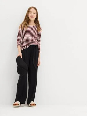 Spodnie palazzo z miękkiej wiskozy bonprix