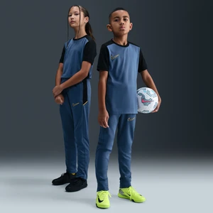 Spodnie piłkarskie dla dużych dzieci Dri-FIT Nike Academy - Niebieski