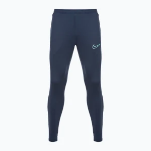 Spodnie piłkarskie męskie Nike Dri-Fit Academy midnight navy/midnight navy/hyper turquoise