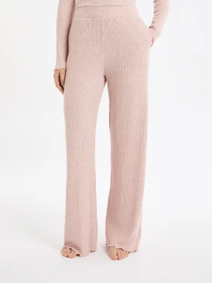 Spodnie od piżamy żebrowane Etam