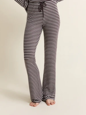 Spodnie piżamowe w paski Etam