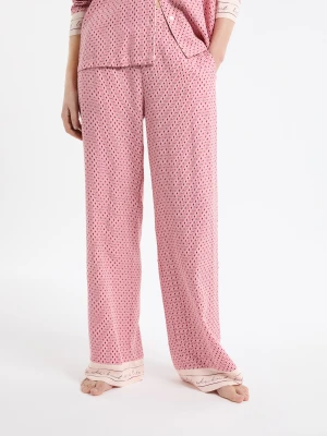 Spodnie piżamowe we wzory Etam