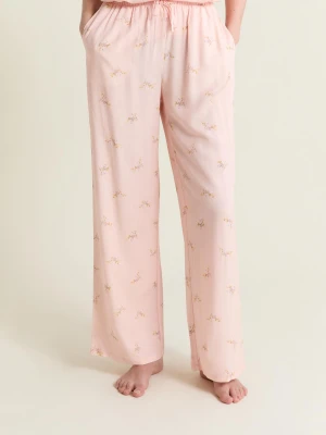 Spodnie piżamowe we wzory Etam