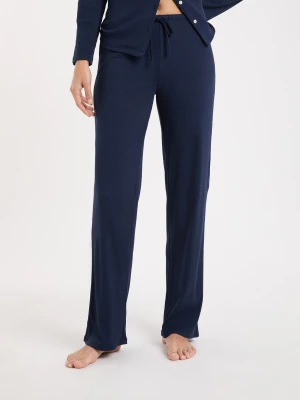 Spodnie piżamowe z bawełną Etam