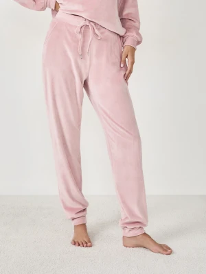 Spodnie od piżamy z efektem weluru Etam