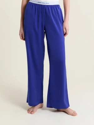 Spodnie piżamowe z elastyczną talią "move, smile, sleep Etam