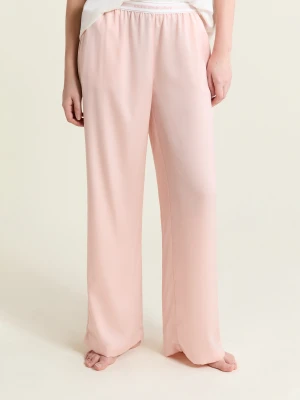 Spodnie piżamowe z elastyczną talią "move, smile, sleep Etam