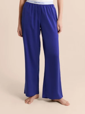 Spodnie piżamowe z elastyczną talią "move, smile, sleep Etam