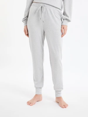 Spodnie piżamowe ze sznurkiem Etam