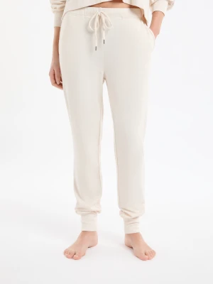 Spodnie piżamowe ze sznurkiem Etam