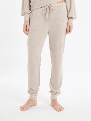 Spodnie piżamowe ze sznurkiem Etam