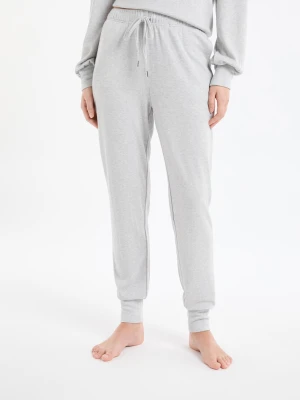 Spodnie piżamowe ze sznurkiem Etam