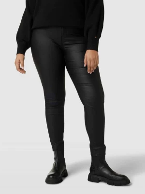 Spodnie PLUS SIZE z imitacji skóry Vero Moda Curve