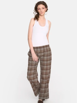 Spodnie proste JANE : Rozmiar - L 5905068252000 by Insomnia