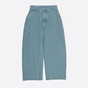 Spodnie proste zaszewki denim lejące jasnoniebieskie BIMBA Y LOLA