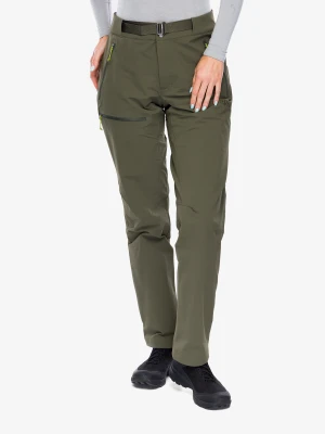 Spodnie przeciwdeszczowe damskie Rab Downpour Eco Pants - army