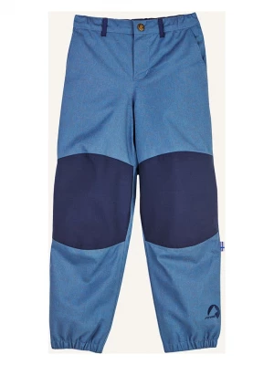 finkid Spodnie przeciwdzeszczowe "Latuli Ice" w kolorze niebieskim rozmiar: 80/90