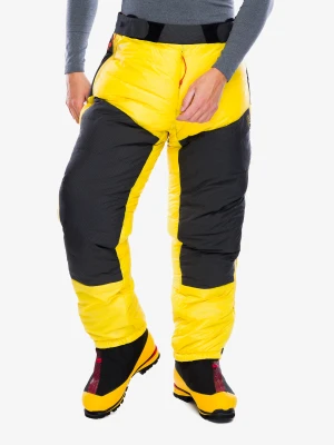 Spodnie puchowe La Sportiva Olympus Tech Down Pant - yellow/black