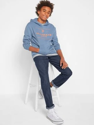 Spodnie regular fit z gumką w talii, prosta nogawka, z czystej bawełny (3 pary w opak.) bonprix