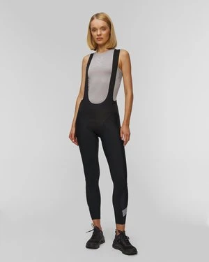 Spodnie Rowerowe Na Szelkach Damskie X-bionic Corefusion Ride Bib Warm Long Czarne