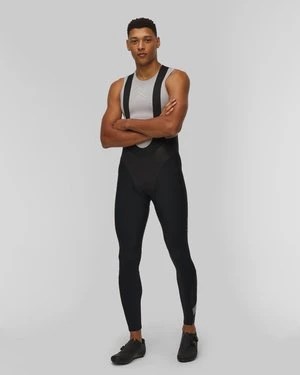Spodnie Rowerowe Na Szelkach Męskie X-bionic Corefusion Ride Bib Warm Long Czarne