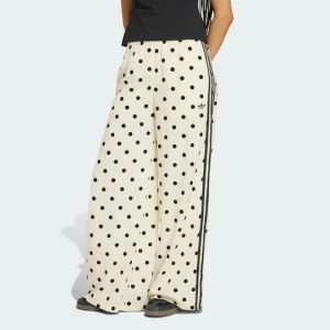 SPODNIE SATIN POLKA DOTS WIDE LEG Adidas Off White