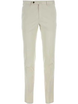 Spodnie Silkochino z elastycznym mieszanką bawełny PT Torino