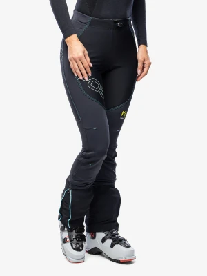 Spodnie skiturowe damskie Karpos Alagna Lite Pant - black/blue atoll