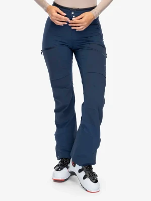 Spodnie skiturowe damskie Norrona Lyngen Flex1 Light Pants - indigo night